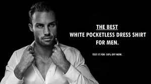 Discover The Best White Pocketless Dress Shirt