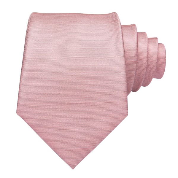 Baby pink rose gold silk tie