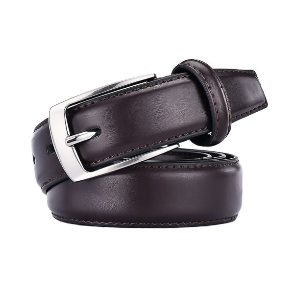 Classic brown leather belt
