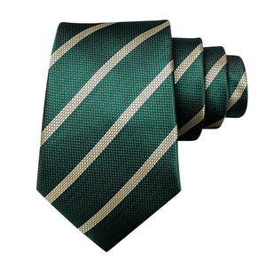 TigerTie cravatta - blu royal blu scuro rosso oro striato TigerTie cravatta - blu royal blu scuro rosso oro striato