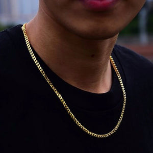 Men's curb online chain necklace