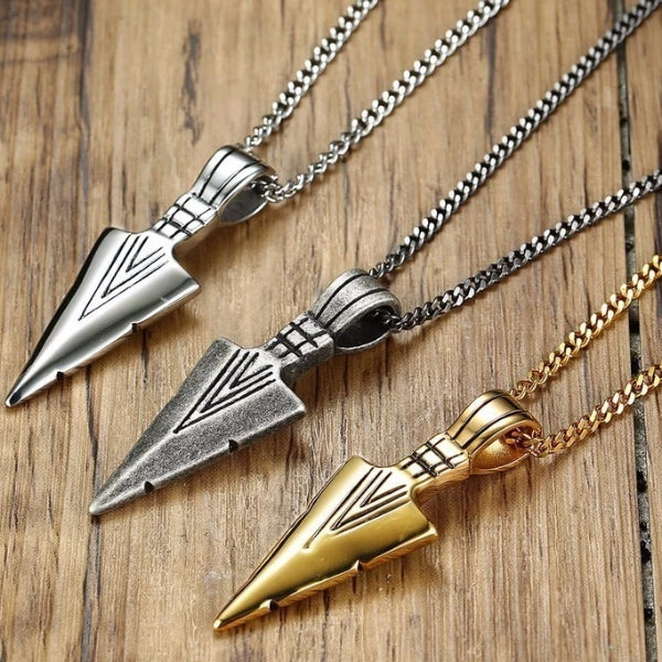 Arrowhead Pendant Necklaces For Men