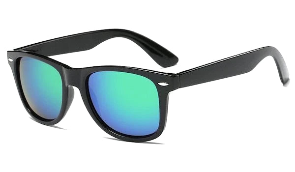 Turquoise mirror standard sunglasses for men