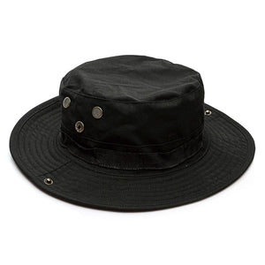 Men's Military Wide Brim Boonie Bucket Hat