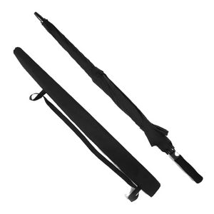 Black large golf umbrella windproof