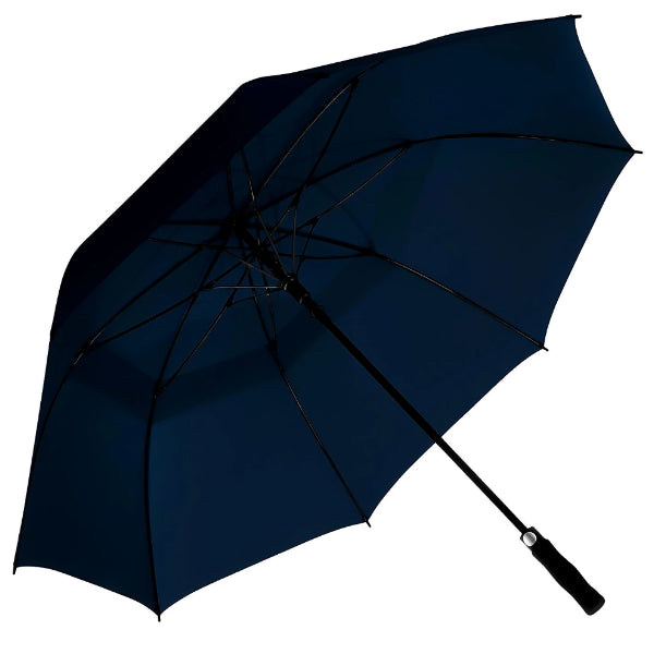 Windproof skeleton of the blue large golf umbrella