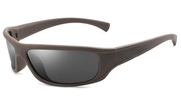 Classy Men Brown Sports Sunglasses - Classy Men Collection