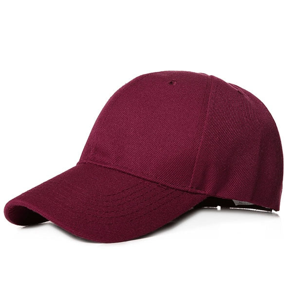 Burgundy Basic Cap