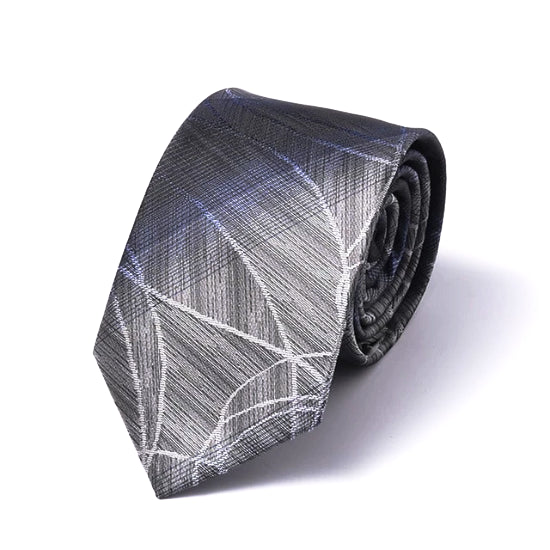 Classy Men Multi-Dimensional Silk Skinny Tie