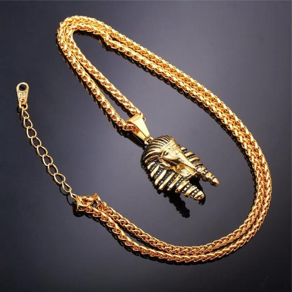 Gold Pharaoh necklace