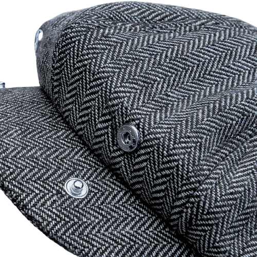 Grey Vintage Newsboy Cap For Men Classy Men Collection