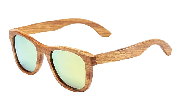 Classy Men Gold Polarized Bamboo Wood Sunglasses - Classy Men Collection