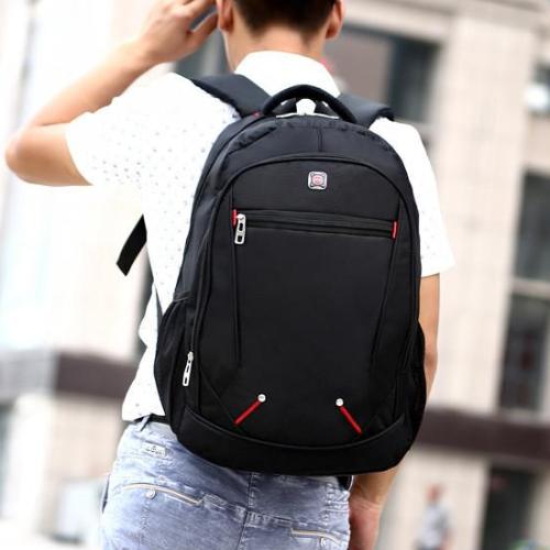 Basic Men's Backpack Basic Black Backpack For Men | Backpacks For Work, School & Outdoors ...