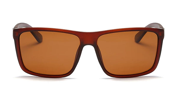 Classy Men Brown Square Sunglasses - Classy Men Collection