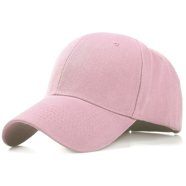 Classy Men Light Pink Basic Cap
