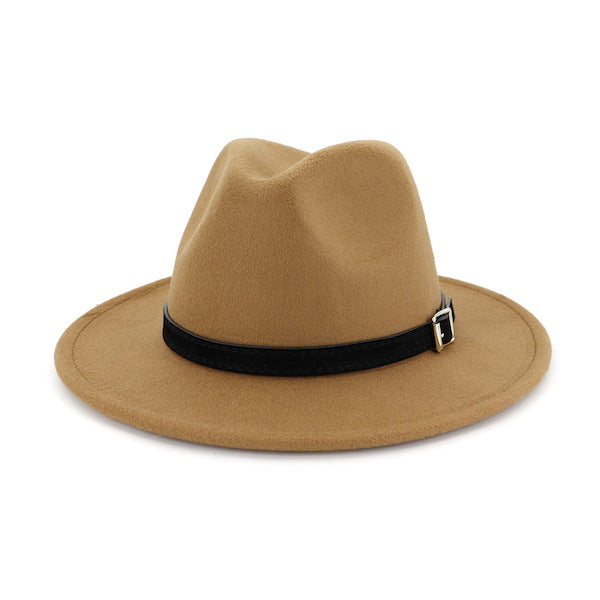 Classic Camel Fedora Hat For Men Classy Men Collection