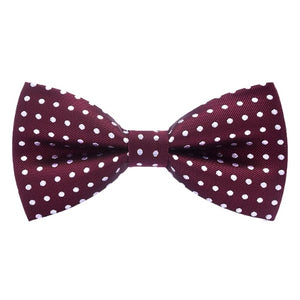 Papillon rosso a pois da uomo di classe