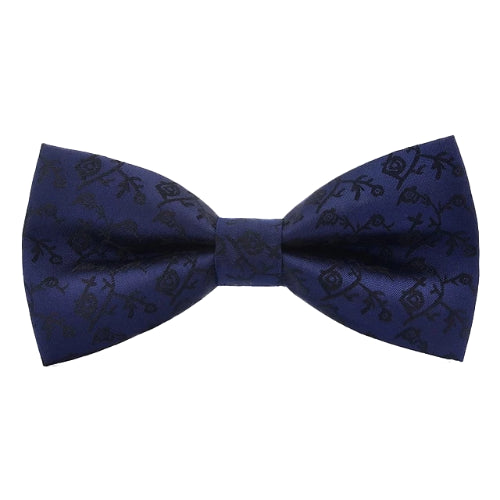 Classy Men Blue Floral Bow Tie - Classy Men Collection
