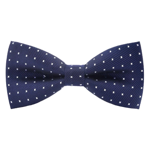 Classy Men Blue Dotted Bow Tie - Classy Men Collection