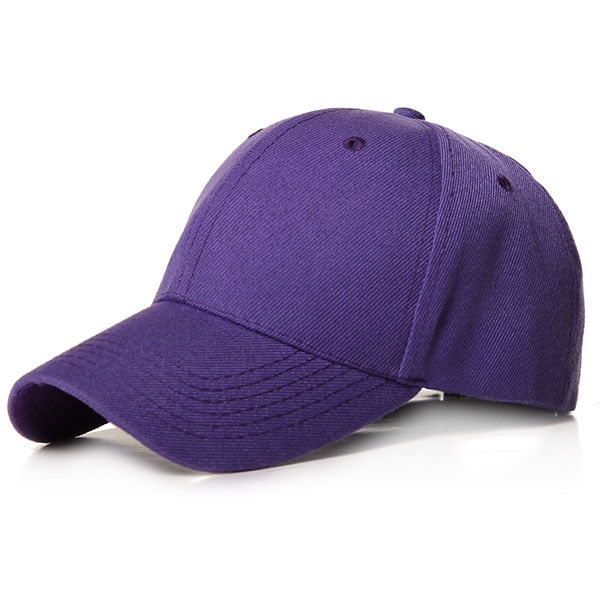 Classy Men Purple Basic Cap