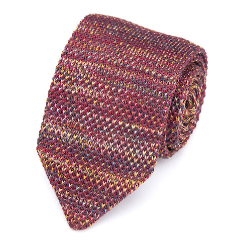 Classy Men Red Knitted Tie