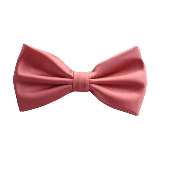 Classy Men Pink Silk Pre-Tied Bow Tie