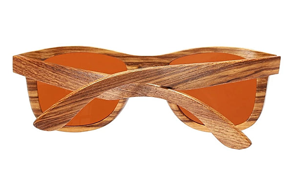 Classy Men Brown Polarized Bamboo Wood Sunglasses - Classy Men Collection