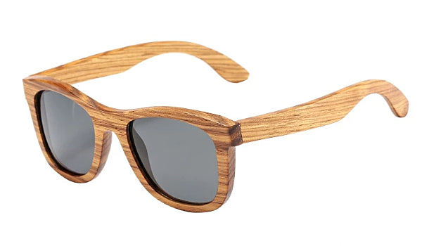 Classy Men Grey Polarized Bamboo Wood Sunglasses - Classy Men Collection