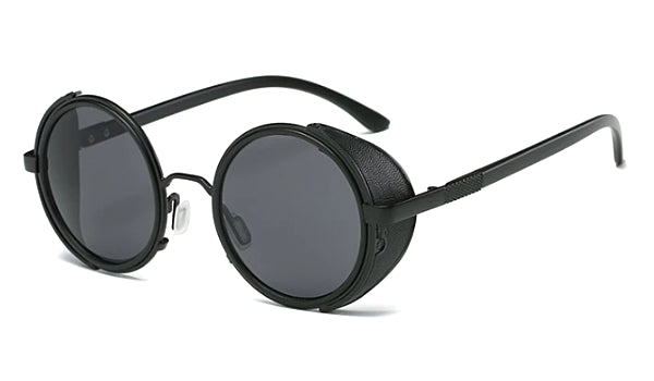 Classy Men Black Retro Side Shield Sunglasses - Classy Men Collection