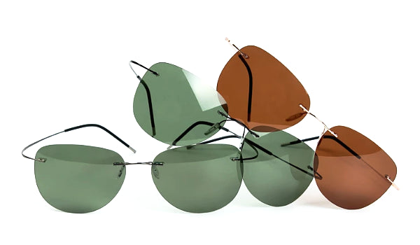 Classy Men Green Lightweight Aviator Sunglasses - Classy Men Collection