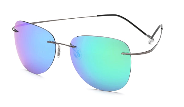 Classy Men Blue Lightweight Aviator Sunglasses - Classy Men Collection