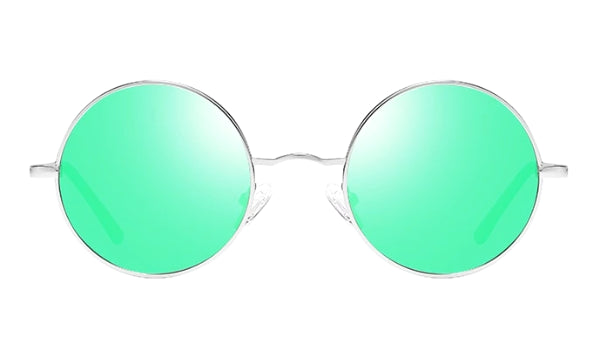 Classy Men Green Round Polarized Sunglasses - Classy Men Collection