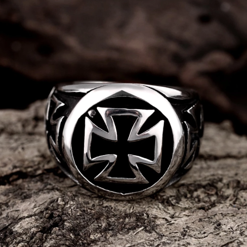 Cross Ringer Classy Stainless Steel Cross Ring For Men | Classy Men Collection