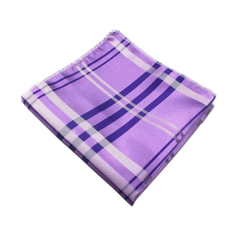 Classy Men Pocket Square Purple - Classy Men Collection