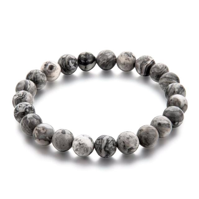Stone Bracelets Gray