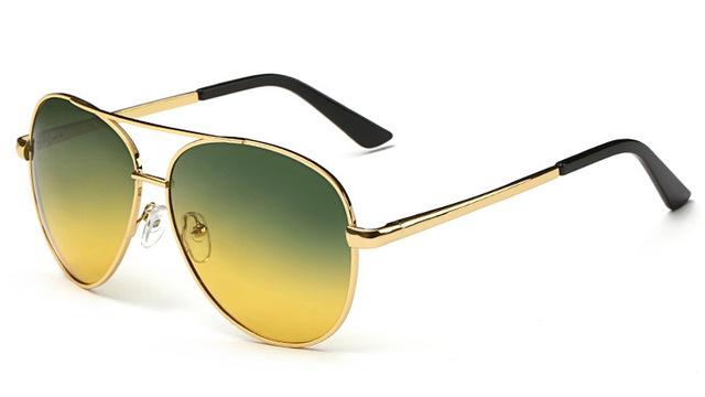 Classy Men Sunglasses Pilot Yellow - Classy Men Collection