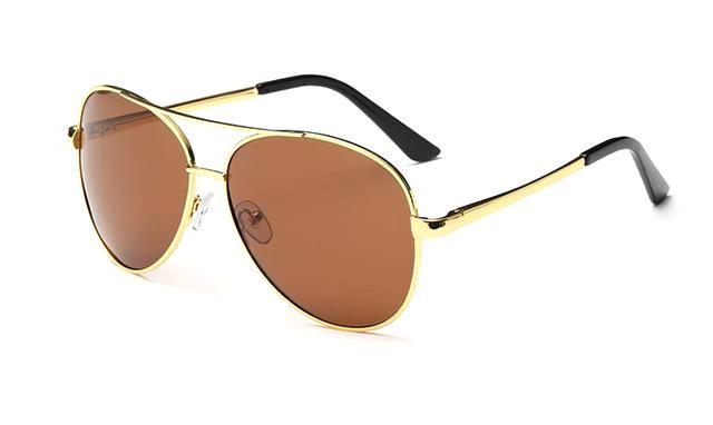 Classy Men Sunglasses Pilot Brown - Classy Men Collection