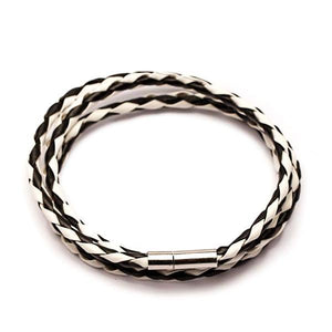 Classy Men Multicolor Leather Bracelet - 5 Colors - Classy Men Collection