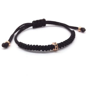 Classy Men Bracelet Macrame Rose Gold - Classy Men Collection