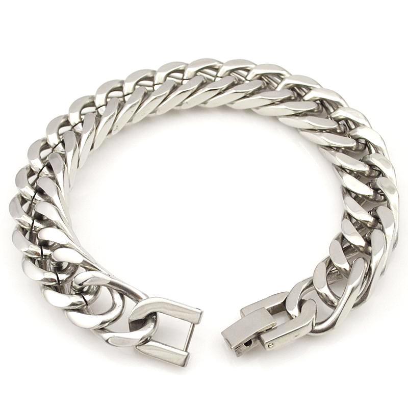Classy Men Silver Chain Bracelet - Classy Men Collection