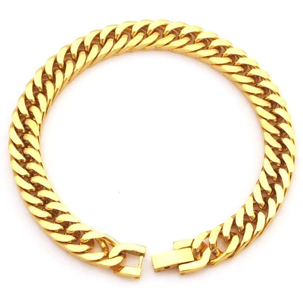 Classy Men Gold Chain Bracelet - Classy Men Collection
