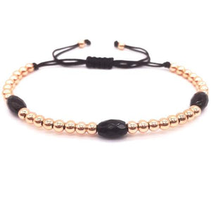 Classy Men Wide Agate Bracelet - Classy Men Collection