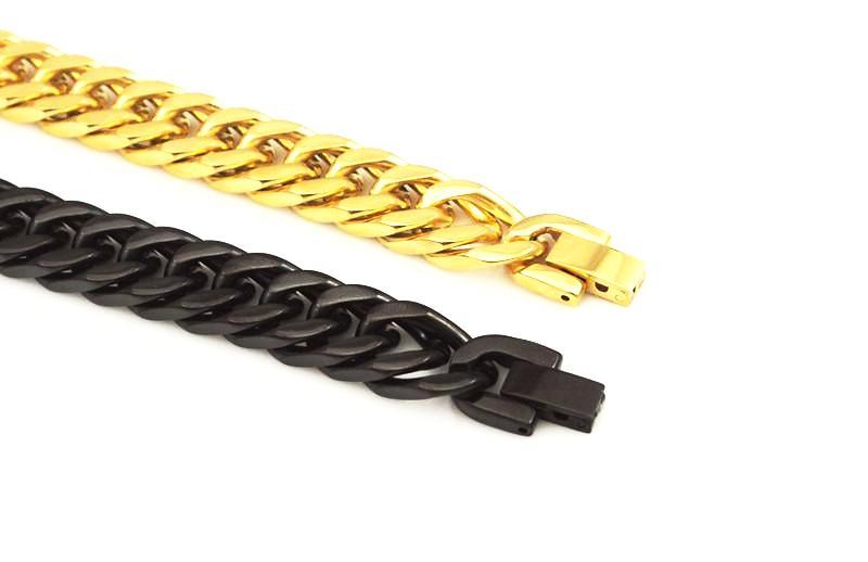 Classy Men Black Chain Bracelet - Classy Men Collection