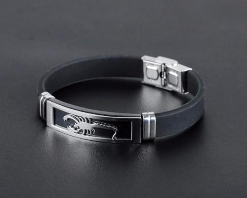 Classy Men Scorpio Bracelet Silver - Classy Men Collection