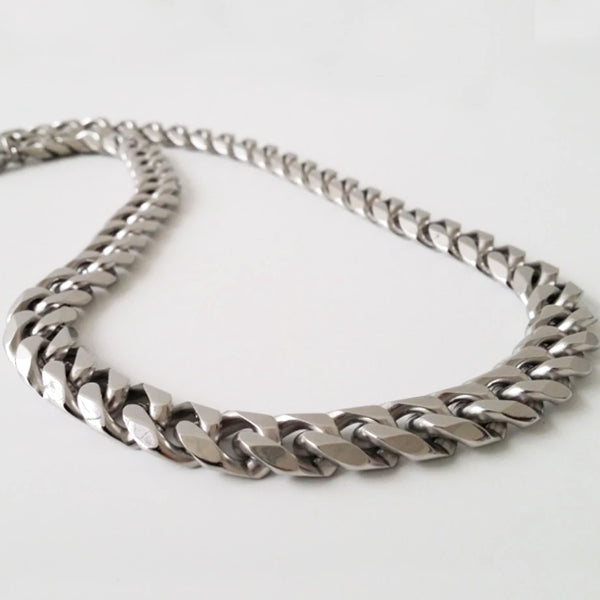 Classy Men 15mm Chunky Curb Chain Necklace