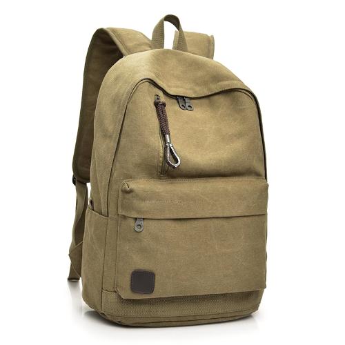 canvas backpacks mens leather Nerlion Backpack for Men Waxed Laptop Backpack 17.3 Inch Rucksack Vintage Travel Backpack (Green) : Electronics Featuring a padded laptop sleeve (fits up to 15) Men's Vintage Backpack - Large