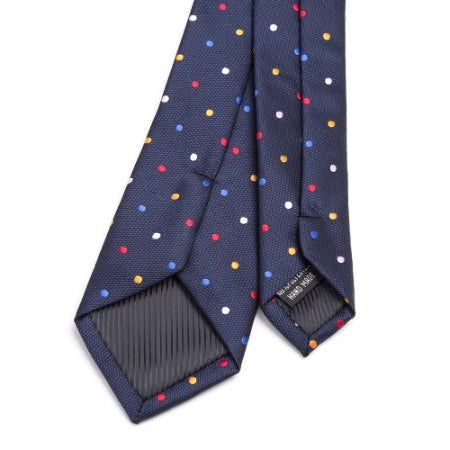 Classy Men Colorful Dotted Skinny Tie - Classy Men Collection