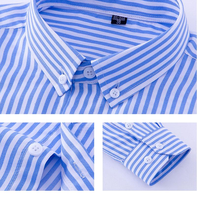Striped Casual Dress Shirt | Modern Fit | Sizes 38-44