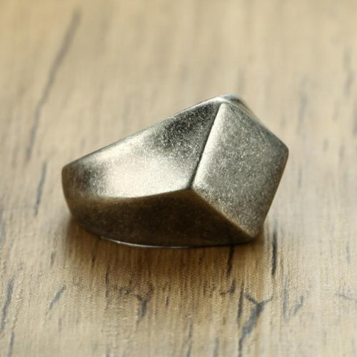Minimalist Signet Ring For Men | Classy Men Collection