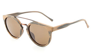 Occhiali da sole da uomo in legno premium di classe